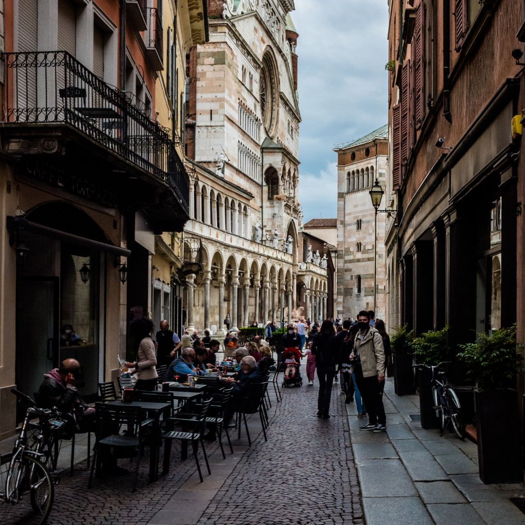 Piazza del Comune a Cremona